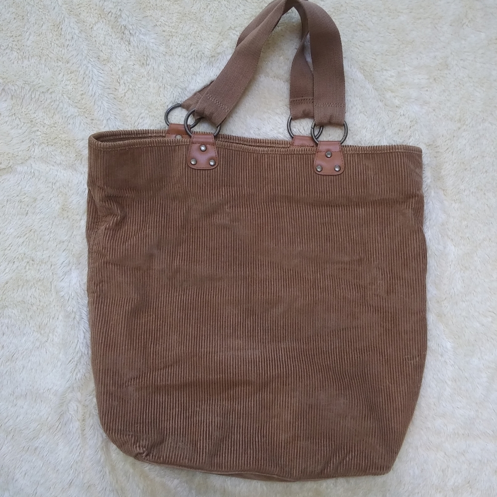 GAP corduroy tote handbag